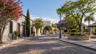 Paisaje urbano ilustrativo para los trámites de Aguascalientes
