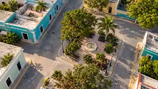 Paisaje urbano ilustrativo para los trámites de Campeche