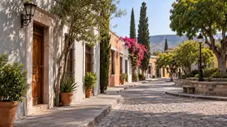 Paisaje urbano ilustrativo para los trámites de Durango
