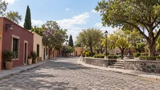 Paisaje urbano ilustrativo para los trámites de Estado de México