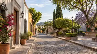 Paisaje urbano ilustrativo para los trámites de Querétaro