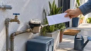 Pago de agua en Coahuila, escena ilustrativa.