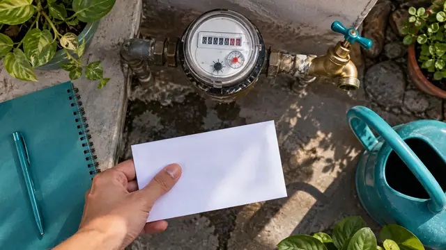 Pago de agua en San Luis Potosí, escena ilustrativa.