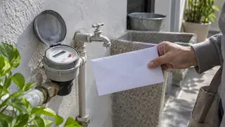 Pago de agua en Veracruz, escena ilustrativa.