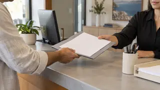 Antecedentes no penales en Baja California Sur, escena ilustrativa.