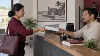 Antecedentes no penales en Campeche, escena ilustrativa.