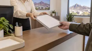 Antecedentes no penales en Chihuahua, escena ilustrativa.