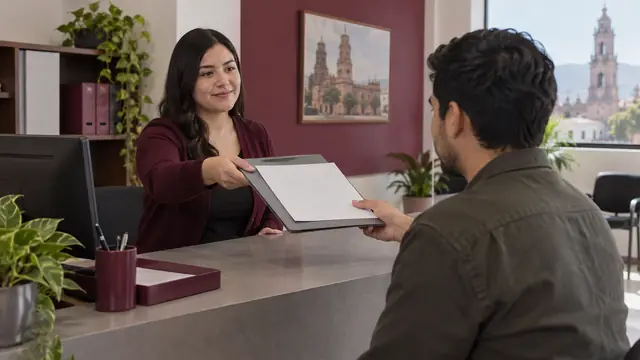 Antecedentes no penales en Michoacán, escena ilustrativa.