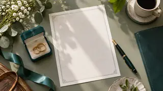 Acta de matrimonio en Colima, escena ilustrativa.
