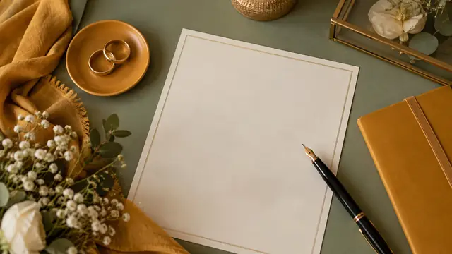 Acta de matrimonio en Morelos, escena ilustrativa.