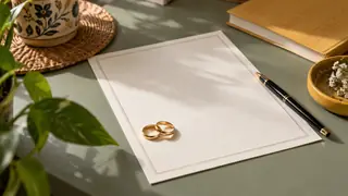 Acta de matrimonio en Tabasco, escena ilustrativa.