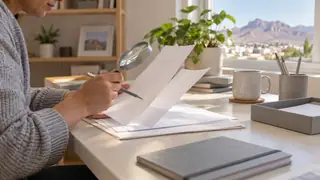 Corrección de actas en Chihuahua, escena ilustrativa.