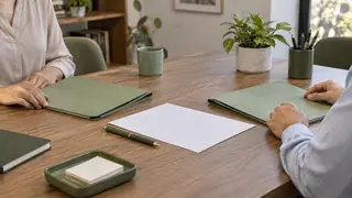 Divorcio administrativo en Baja California Sur, escena ilustrativa.