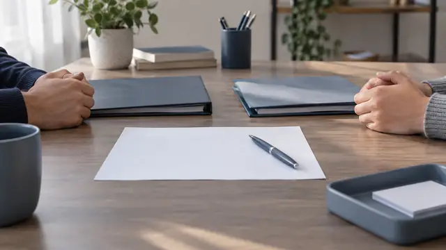 Divorcio administrativo en Puebla, escena ilustrativa.