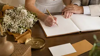 Matrimonio civil en Nayarit, escena ilustrativa.