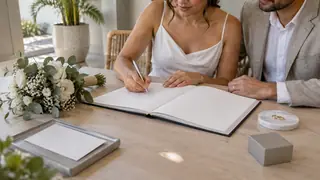 Matrimonio civil en Quintana Roo, escena ilustrativa.