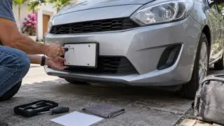 Baja de vehículo en Colima, escena ilustrativa.