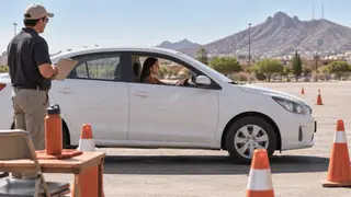 Licencia de conducir en Chihuahua, escena ilustrativa.