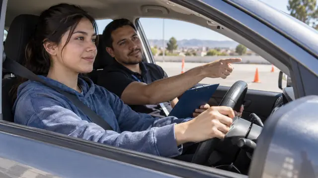 Licencia de conducir en San Luis Potosí, escena ilustrativa.
