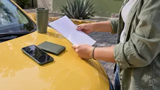 Multas de tránsito en Jalisco, escena ilustrativa.