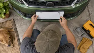 Placas y emplacamiento en Yucatán, escena ilustrativa.