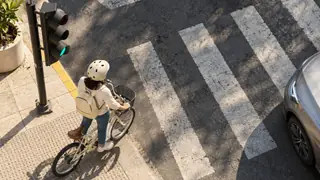 Reglamento de tránsito en Tamaulipas, escena ilustrativa.