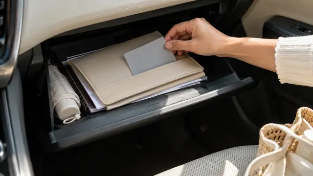 Tarjeta de circulación en Campeche, escena ilustrativa.