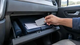 Tarjeta de circulación en Chiapas, escena ilustrativa.