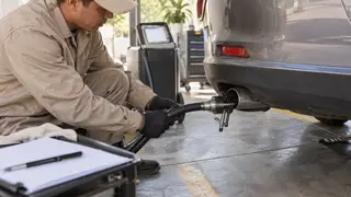 Verificación vehicular en Oaxaca, escena ilustrativa.